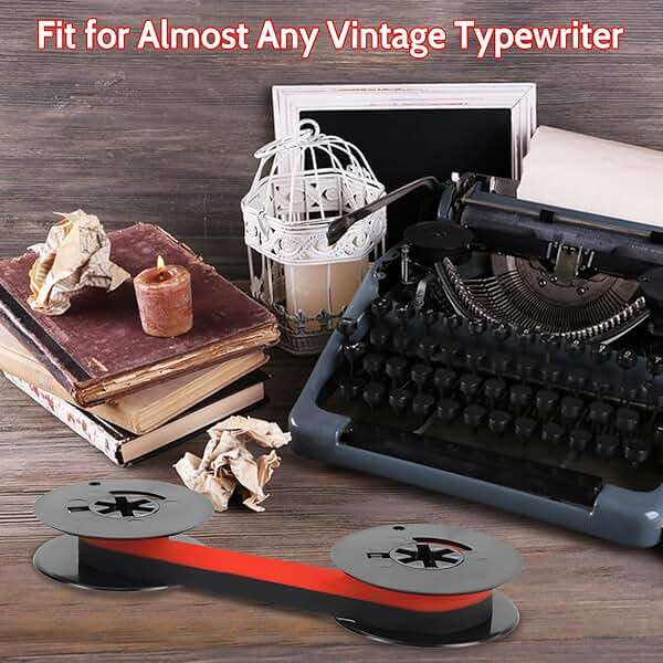 Universal Typewriter Ribbon Twin Spool Vintage Typewriters Ribbon Replacement Compatible with Most Typewriter - Image 5