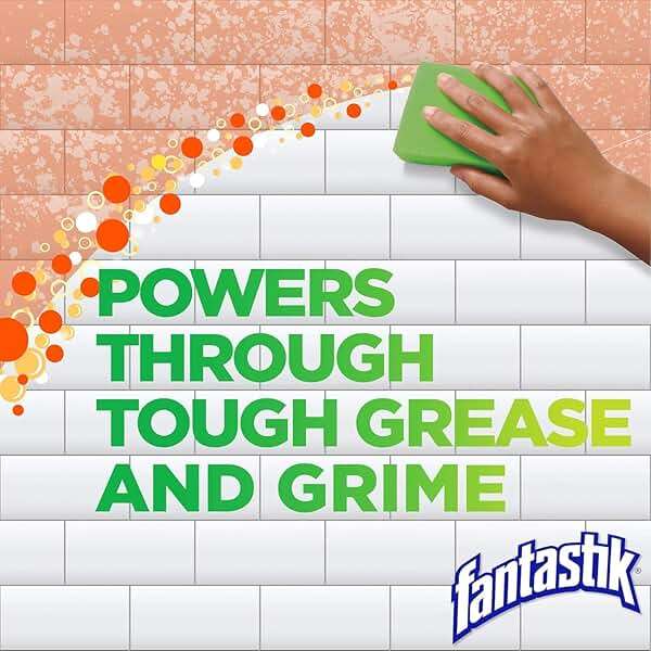Fantastik All Purpose Cleaner, Multipurpose Surface Cleaner & Kitchen Grease Removal, Packaging Designed to Prevent Leakage and Breakage, Fresh Scent, 32 Fl Oz - Image 5