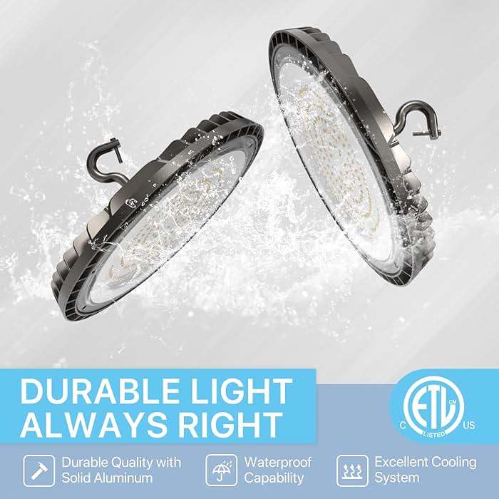 HYPERLITE high Bay led Lights: 250W led high Bay Lights for Industrial and Commercial Lighting - Image 3