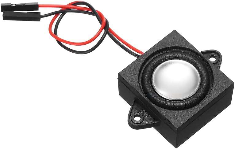 uxcell 1Pcs 3 Watt 4 Ohm Single Mini Speaker Full-Range Mobile Portable Advertising Machine Speaker Connector Separating Interface for Small Electronic Projects - Image 1