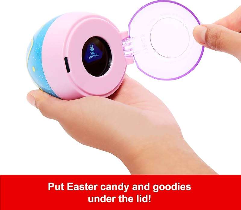 Mattel Games Easter Magic 8 Ball Novelty Toy, Fortune-Telling Easter Egg with Holiday-Themed Answers for Kids, Adults & Families - Image 5