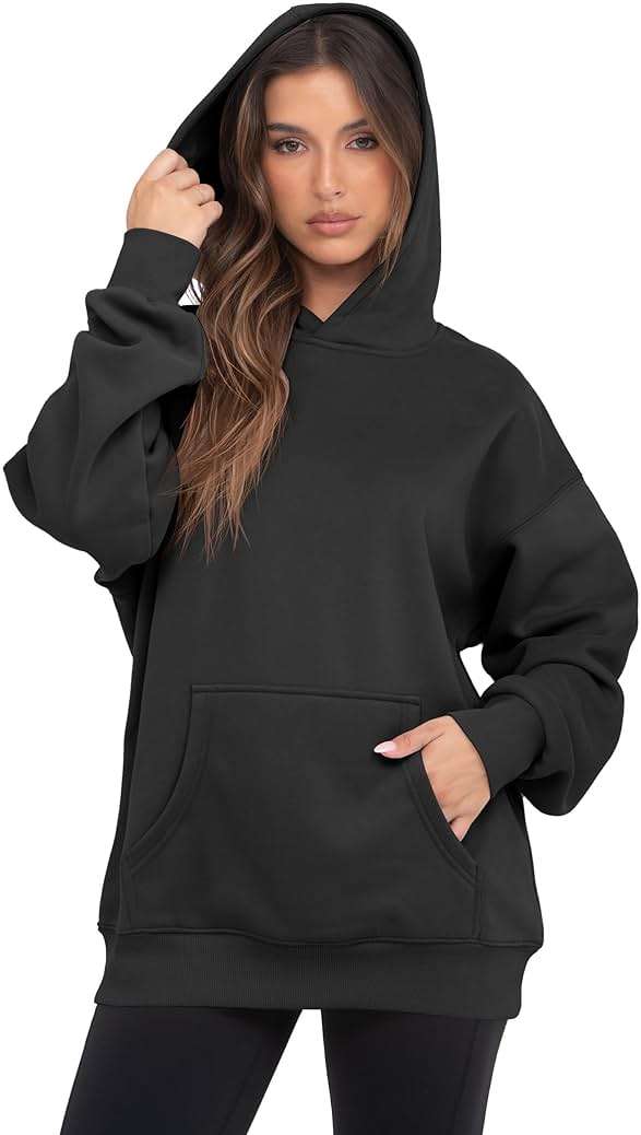 VIUTIL Womens Oversized Hoodies Fleece Loose Hooded Sweatshirt Fall Winter Outfits 2026 Trendy Clothes - Image 2