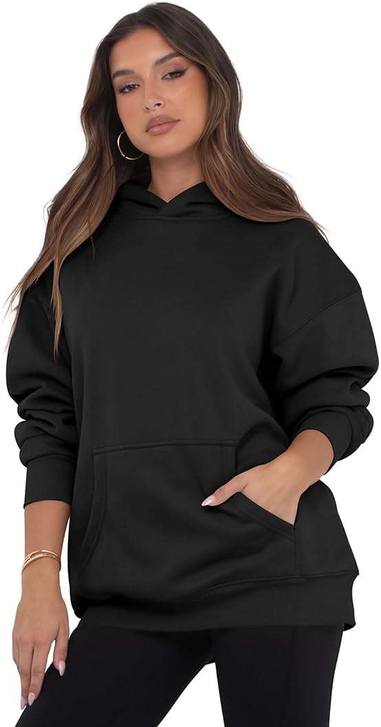 VIUTIL Womens Oversized Hoodies Fleece Loose Hooded Sweatshirt Fall Winter Outfits 2026 Trendy Clothes - Image 4