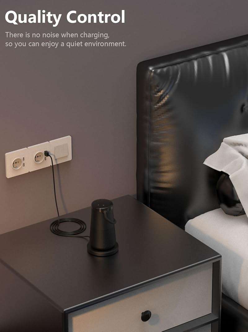 Mjwbxseh Charging Cradle Compatible with Bose Soundlink Revolve, Charger Cradle Dock Cable Compatible with Bose Soundlink Revolve+ (Series II), Base SoundLink Revolve Portable Speaker - Image 6