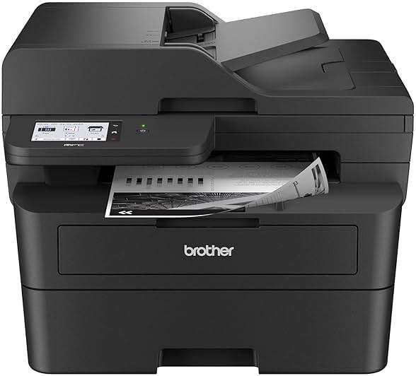 Brother Professional Laser Printer with Scanner, High-Speed 36 ppm Monochrome All-in-One, Wireless Duplex Printing and Scanning, Cloud-Ready 3.5 in Touchscreen for Small Business (MFC-L2900DW) - Image 1