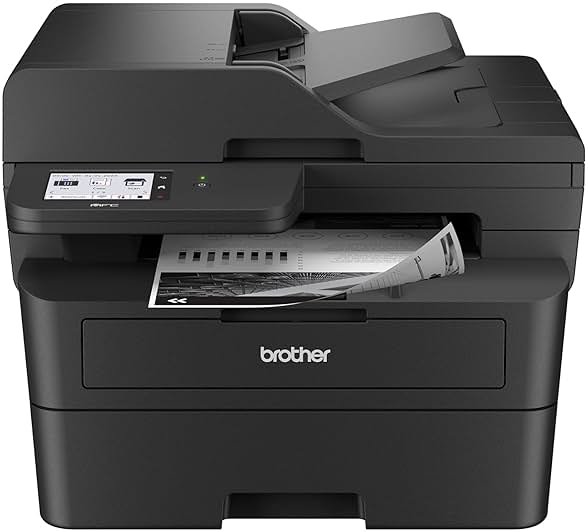 Brother Professional Laser Printer with Scanner, High-Speed 36 ppm Monochrome All-in-One, Wireless Duplex Printing and Scanning, Cloud-Ready 3.5 in Touchscreen for Small Business (MFC-L2900DW) - Product Image