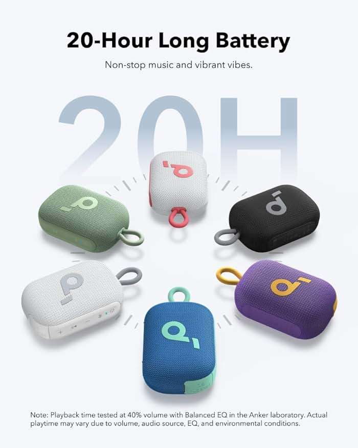 Soundcore Select 4 Go Bluetooth Shower Speaker by Anker, IP67 Waterproof/Dustproof, Ultra-Portable Speaker, Wireless, 20H Playtime, Floatable, Powerful Sound, Electronics for Outdoors/Home/Travel - Image 2