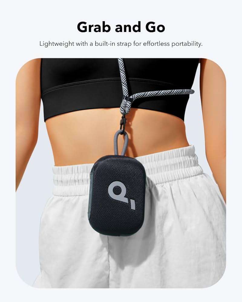 Soundcore Select 4 Go Bluetooth Shower Speaker by Anker, IP67 Waterproof/Dustproof, Ultra-Portable Speaker, Wireless, 20H Playtime, Floatable, Powerful Sound, Electronics for Outdoors/Home/Travel - Image 5