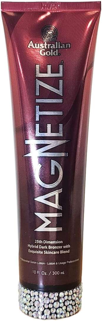 Australian Gold Magnetize 25th Dimension Hybrid Bronzer Tanning Lotion, 10 fl. oz, Red - Image 1