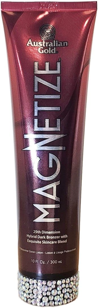 Australian Gold Magnetize 25th Dimension Hybrid Bronzer Tanning Lotion, 10 fl. oz, Red - Product Image