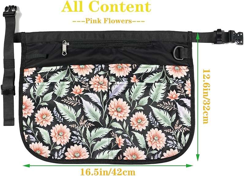 Bafelia Small Size Cleaning Caddy Apron for Women with 5 Pockets, Professional Waterproof Cleaning Supplies for Housekeepers - Image 6