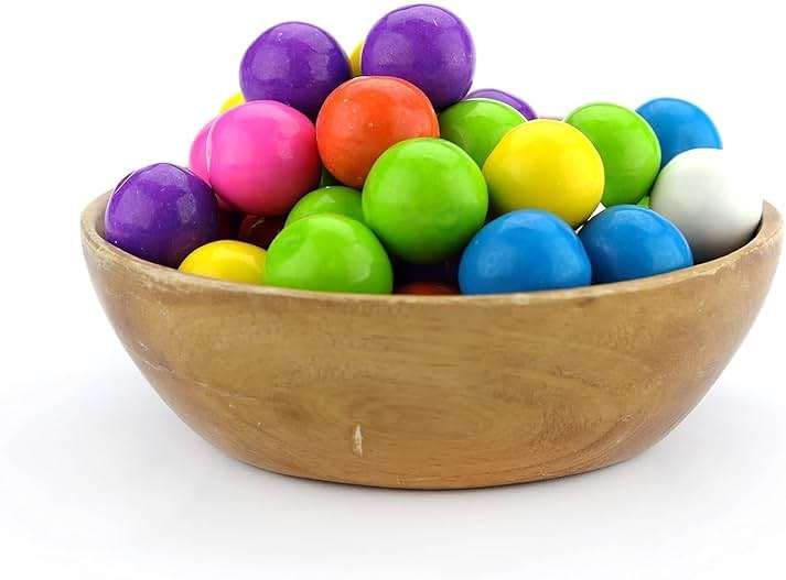 Sarah's Candy Factory 4.5 Lbs in Jar - Assorted 1 Inch Gumballs in Jar - 24 mm - Image 2