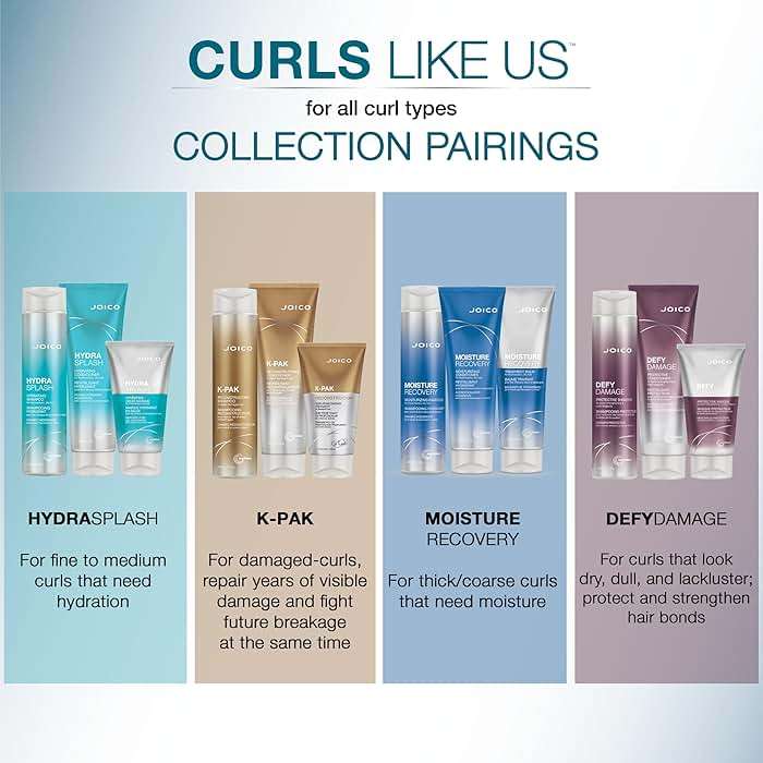Joico Curls Like Us Define & Seal Curl Defining Gelee | For Curly Hair | Reduce Frizz | Medium Hold | Heat Protection up to 450°F | With Moringa Seed & Algae Oil | 8.5 Fl Oz - Image 7