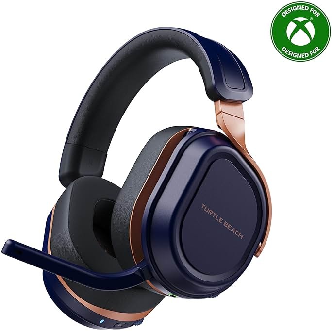 Turtle Beach Stealth 700 Gen 3 Wireless Multiplatform Amplified Gaming Headset for Xbox Series X|S, Xbox One, PC, PS5, Mobile – 60mm Drivers, AI Noise-Cancelling Mic, Bluetooth, 80-Hr Battery – Cobalt - Product Image