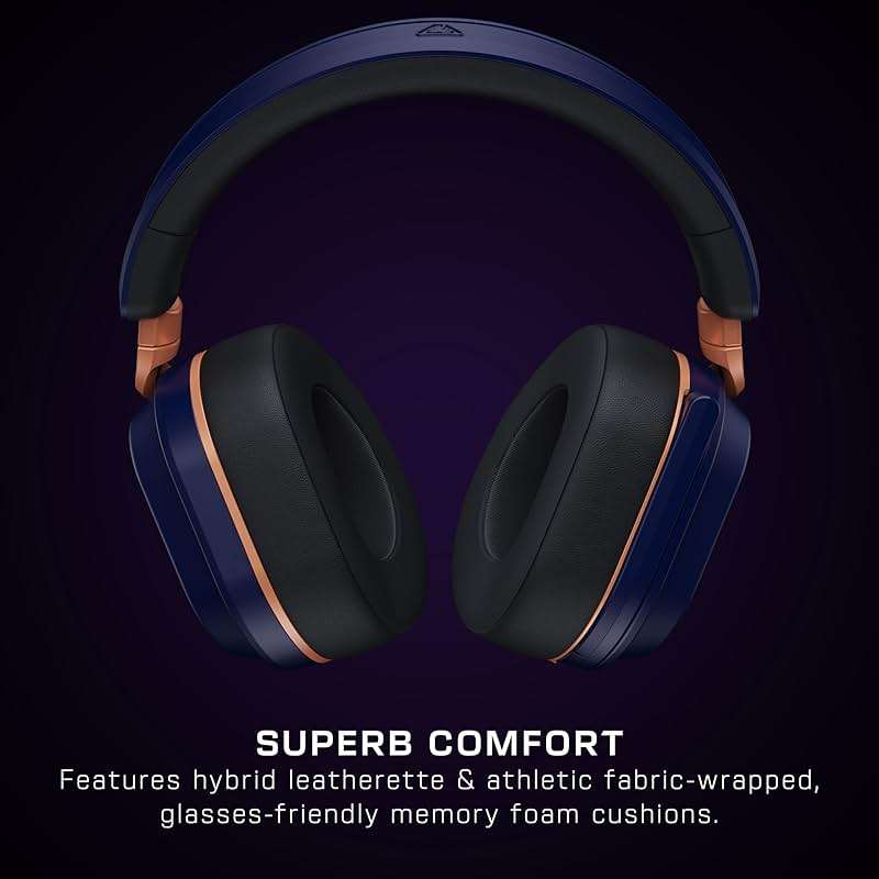 Turtle Beach Stealth 700 Gen 3 Wireless Multiplatform Amplified Gaming Headset for Xbox Series X|S, Xbox One, PC, PS5, Mobile – 60mm Drivers, AI Noise-Cancelling Mic, Bluetooth, 80-Hr Battery – Cobalt - Image 7