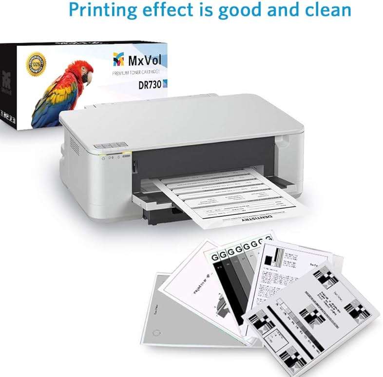 MxVol DR730 Drum Compatible Replacement for Brother DR730 DR-730 Drum Unit for Brother Printer HL-L2325DW HL-L2350DW HL-L2390DW HL-L2395DW MFC-L2710DW L2717DW MFC-L2750DW 2-Pack Drum (NO-Tone) - Image 6