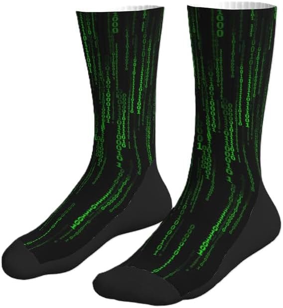Geek Men's Novelty Socks - Funny Socks For Men Crazy Socks For Men - Product Image