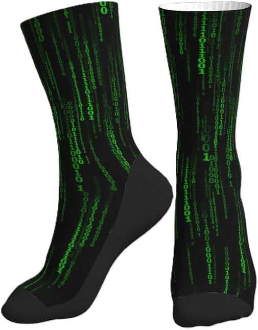 Geek Men's Novelty Socks - Funny Socks For Men Crazy Socks For Men - Image 2