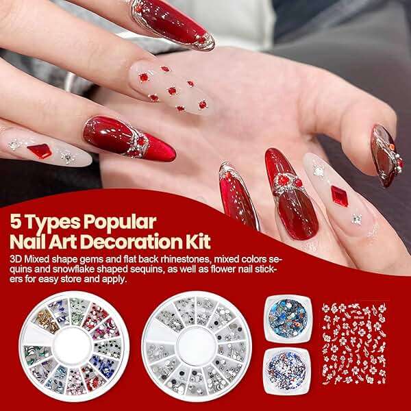 Lavender Violets 73 Pcs Gel Nail Polish Kit with U V Light, 45 Colors with Nail Primer,Builder Base,Matte & Glossy Top Coat Soak Off Manicure Tools Gifts for Women LA06 - Image 6