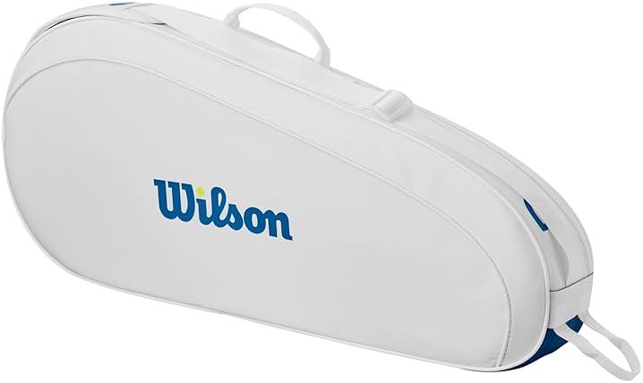 WILSON US Open Team Tennis Racket Bag White/Blue - Product Image