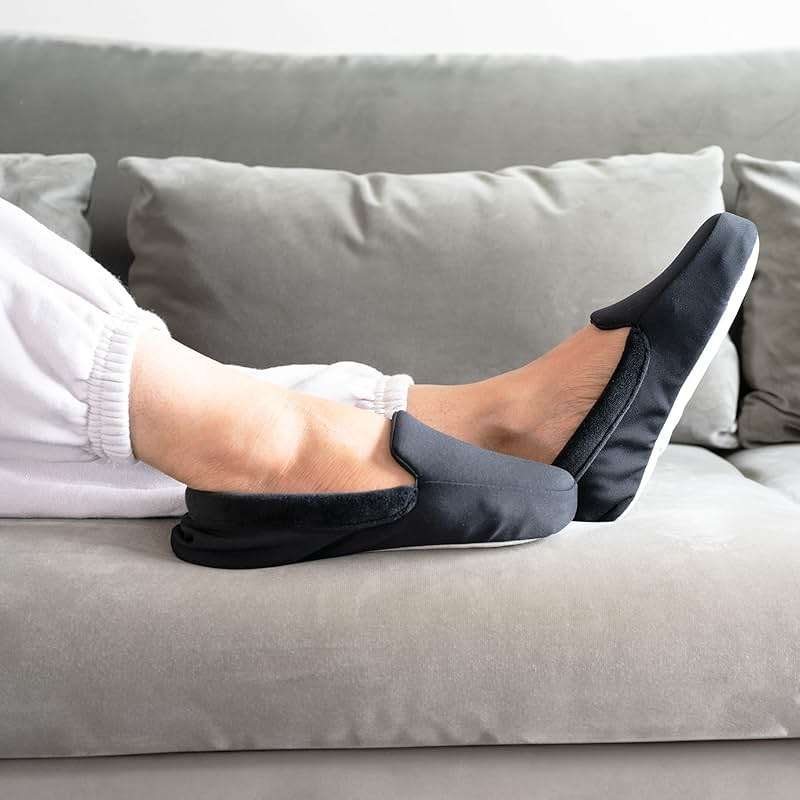 isotoner Women's Contoured Ivy Spandex Velour Moc Slipper With Suede Sole - Image 3