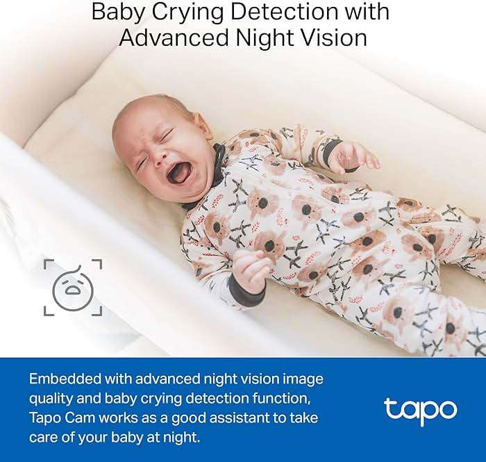 Tapo 1080P Indoor Security Camera for Baby Monitor, Pet Camera w/Motion Detection, 2-Way Audio, Night Vision, Cloud & SD Card Storage, Works w/Alexa & Google Home, Plug-in, C101 - Image 5