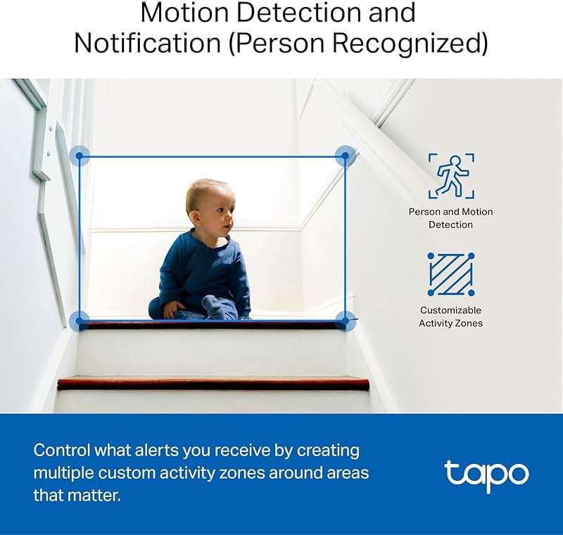 Tapo 1080P Indoor Security Camera for Baby Monitor, Pet Camera w/Motion Detection, 2-Way Audio, Night Vision, Cloud & SD Card Storage, Works w/Alexa & Google Home, Plug-in, C101 - Image 6