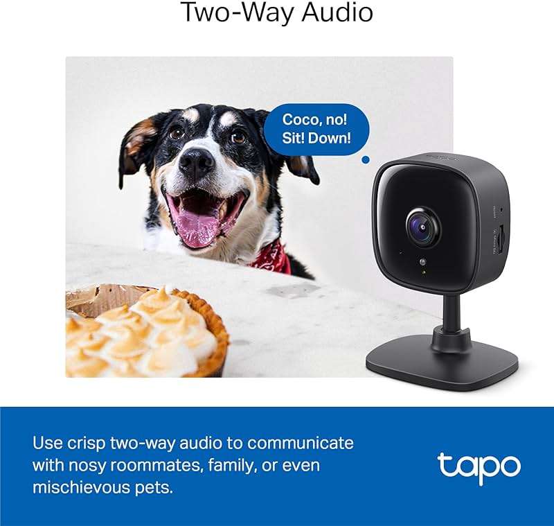 Tapo 1080P Indoor Security Camera for Baby Monitor, Pet Camera w/Motion Detection, 2-Way Audio, Night Vision, Cloud & SD Card Storage, Works w/Alexa & Google Home, Plug-in, C101 - Image 7
