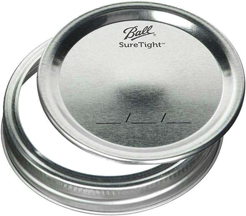 Ball - 64oz Wide Mouth Jars with Lids & Bands 6 Pack Jars | Half Gallon Large Glass Mason Jar for Food Storage with airtight Lid, 0.5 Gallon Glass Jar with Lid and Bands, Set of 6 - Image 9