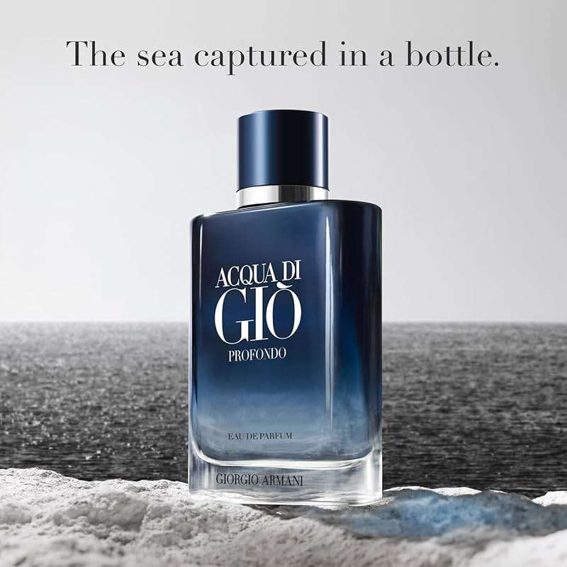 Armani Beauty - Acqua di Giò Profondo - Eau de Parfum - Cologne for Men - Fresh & Aromatic Men’s Fragrance - Mandarin, Lavender, Cedarwood Notes - Image 3
