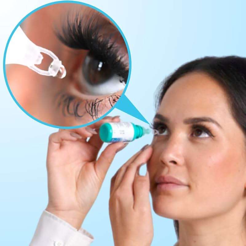 Precision Dropper - Eye Drop Assist Device – Mess-Free Eyedrop – No Head Tilt, Less Flinching, and Comfortable use - Compatible with Most Bottles - Eyedropper Dispenser (1-Pack) - Image 7