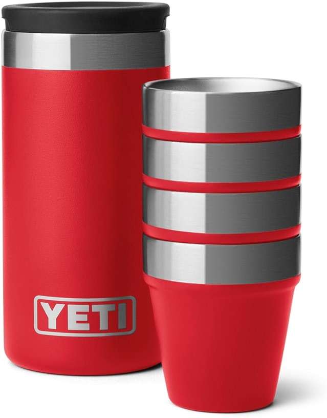 YETI Shot Glasses with Carrying Case, Set of 4 - Image 5