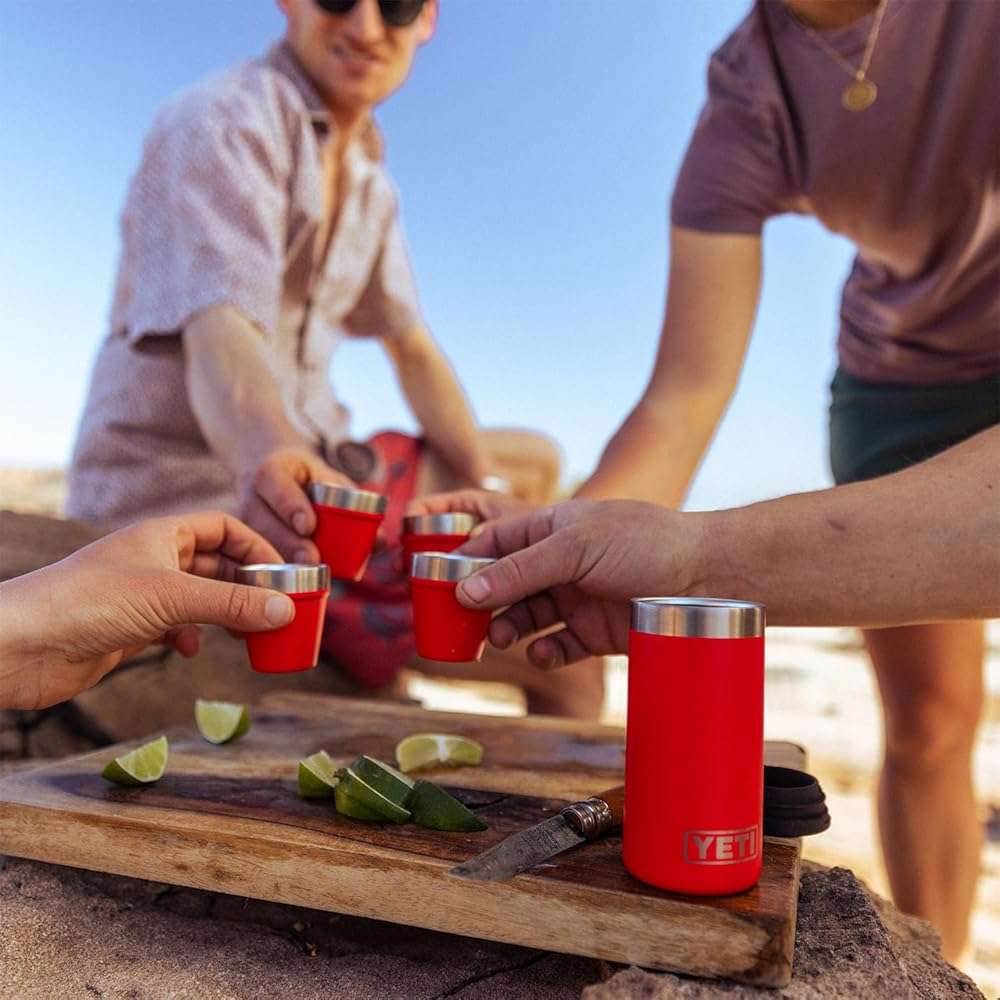 YETI Shot Glasses with Carrying Case, Set of 4 - Image 6