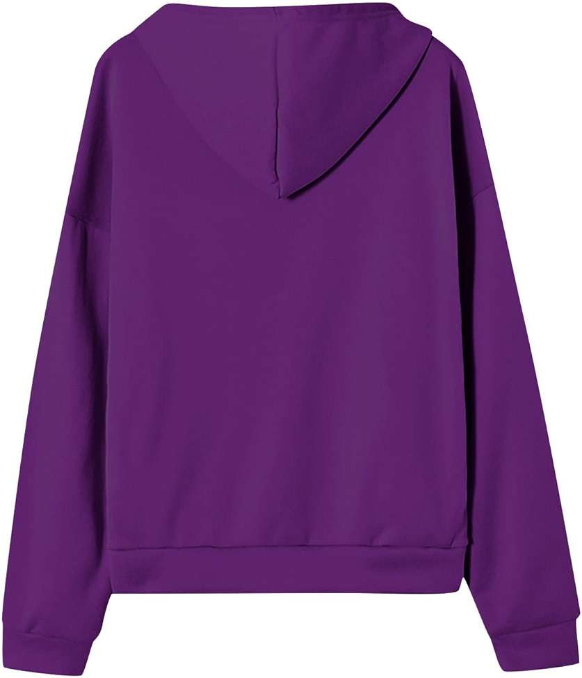 EKIYVO Zip Up Hoodies for Women 2026 Spring Soft Sweatshirts Casual Jackets - Image 4