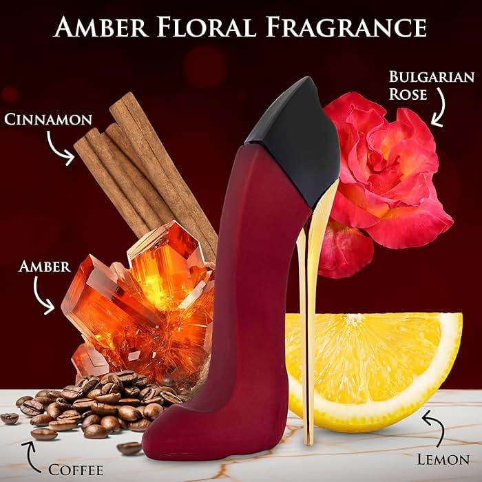 Bad Girl Velvet for Women Eau De Parfum 3.4 fl Oz- Sweet, Warm & Powdery Tone - Combination of Tonka Bean, Vanilla & Praline - Free of Paraben, Vegan & Cruelty-Free - Elegant 100ml bottle - Image 2