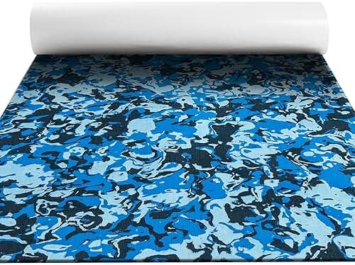 FOCEAN Boat Flooring EVA Foam Boat Decking Marine Flooring Brushed Texture Marine Mats for Jon Boats Bass Boat Kayak RV 94.5" x47.2"/ 23.6"/15.7" - Product Image