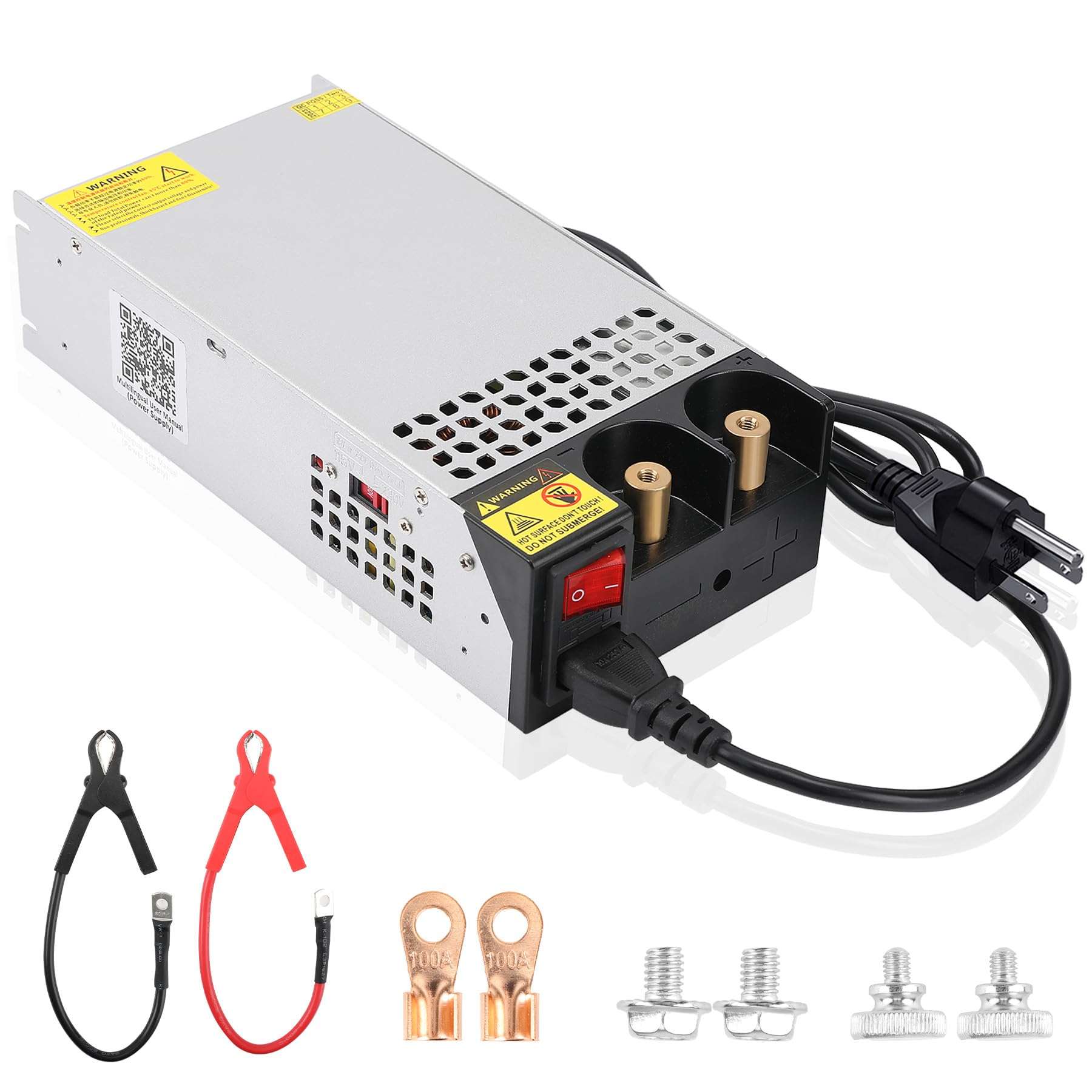 VIXKPIRR DC 12V 83.3A 1000W Power Supply Transformer Switch, AC 110V to DC 12V Converter 83amp 1000W Switching Power Supply Adapter for LED Strip Light CCTV Camera Security System Radio 3D Printer - Image 2