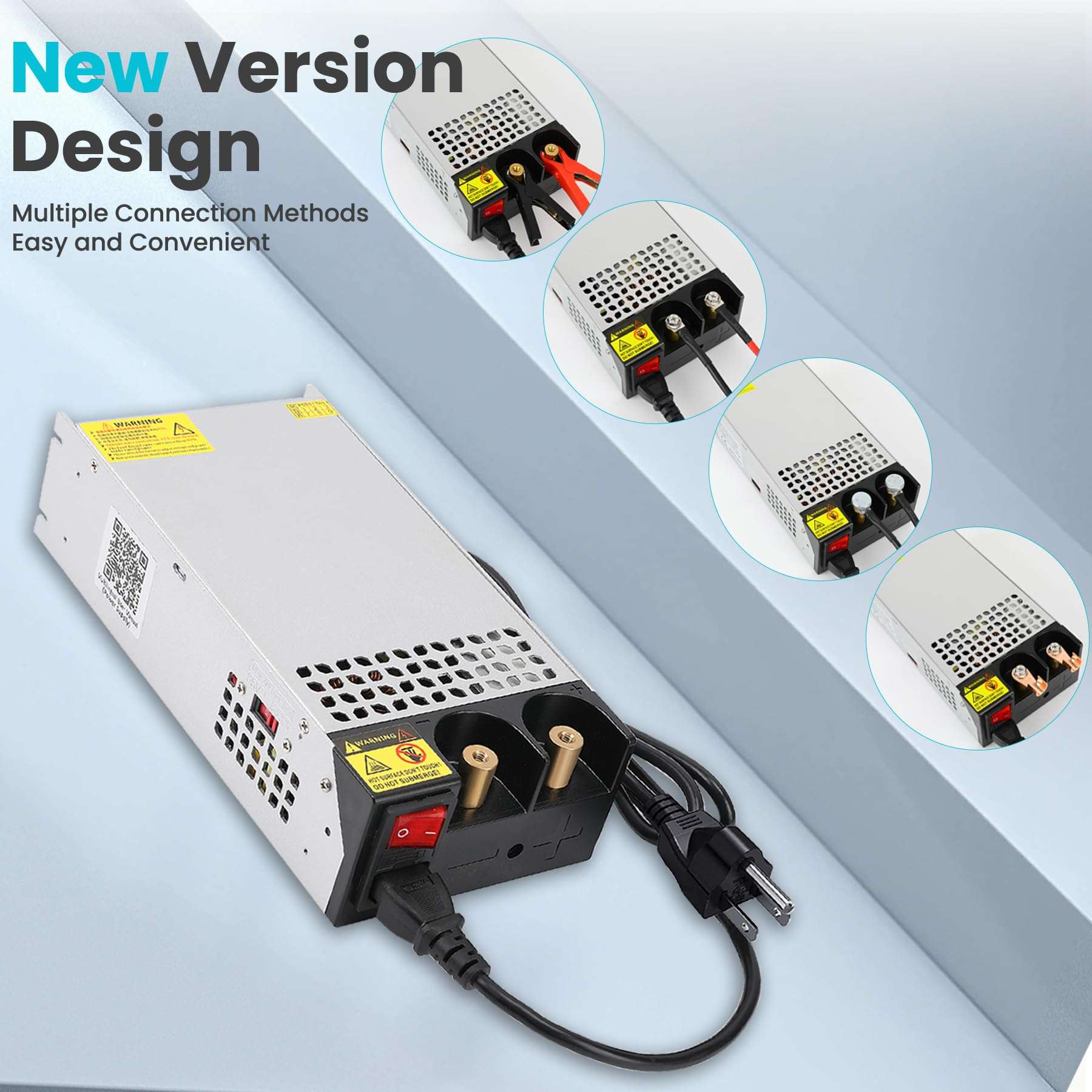 VIXKPIRR DC 12V 83.3A 1000W Power Supply Transformer Switch, AC 110V to DC 12V Converter 83amp 1000W Switching Power Supply Adapter for LED Strip Light CCTV Camera Security System Radio 3D Printer - Image 4