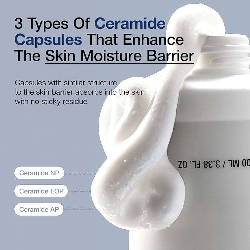 ANUA 3 Ceramide Panthenol Moisture Barrier Cream, Hydrating Daily Face Moisturizer for All Skin Types, Soothing, Non Comedogenic, with Centella for Skin Barrier, Korean Skincare, 3.38 fl oz. - Image 4
