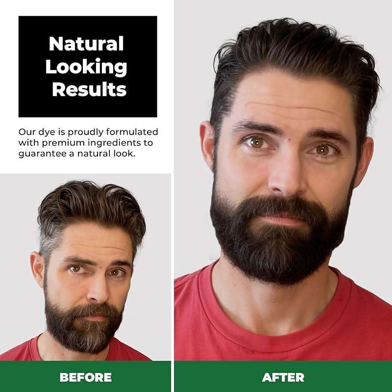 Simpler Hair Color for Men Kit for Full Gray Coverage - Blond Hair & Beard Dye for Men - Effortless Light Blond Hair Dye - Hypoallergenic Formula with No PPD - Image 5