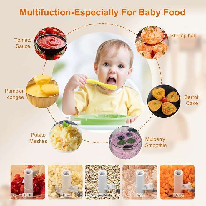 Manual Food Processor Vegetable Chopper, Portable Hand Pull String Garlic Mincer Onion Cutter for Veggies, Ginger, Fruits, Nuts, Herbs, etc.,500ml - Image 4