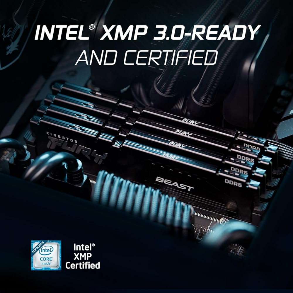 Kingston FURY Beast 16GB (2x16GB) 6000MT/s DDR5 CL36 Desktop Memory | AMD EXPO | Kit of 2| KF560C36BBE2K2-32 - Image 4