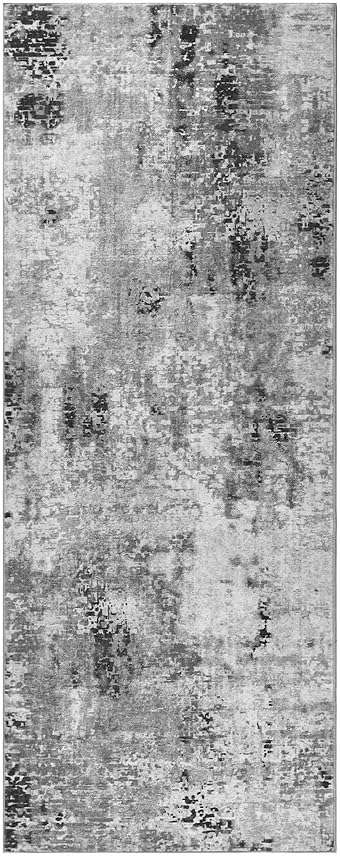 Ompaa 2x6 Rug Runners for Hallways Kitchen Runner Rug Non Slip Washable Grey Long Runner Rugs with Rubber Backing Soft Abstract Carpet Runner for Hallways, Kitchen, Bedroom, Bathroom, Entryway - Image 8