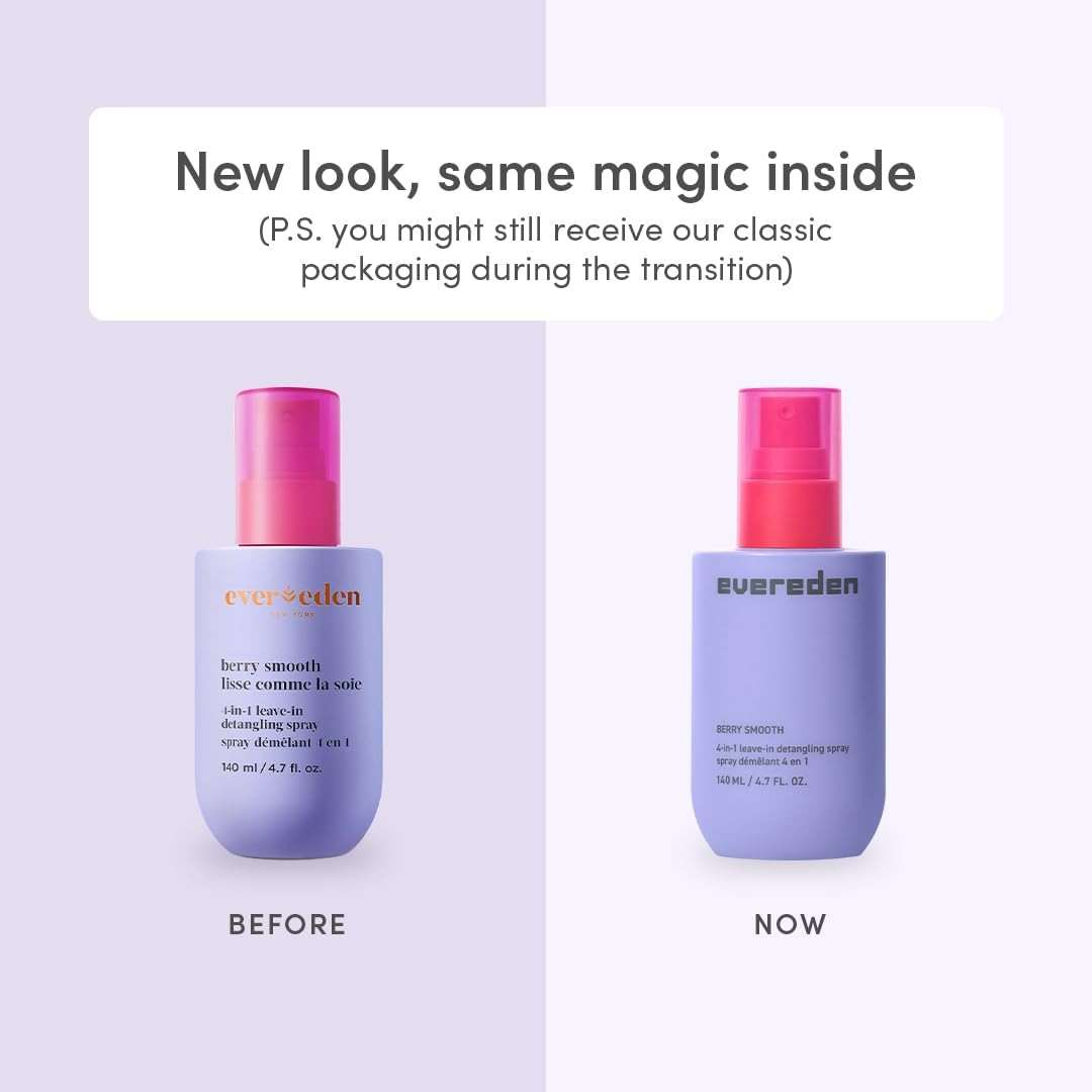 Evereden Kids Detangler Spray | No Silicones, Dermatologist-Tested, EWG Verified | 4-in-1 Leave-In Conditioner for Girls & Curly Hair, Wet or Dry | Vegan, No Sulfates, Paraben or Phthalate - Image 2