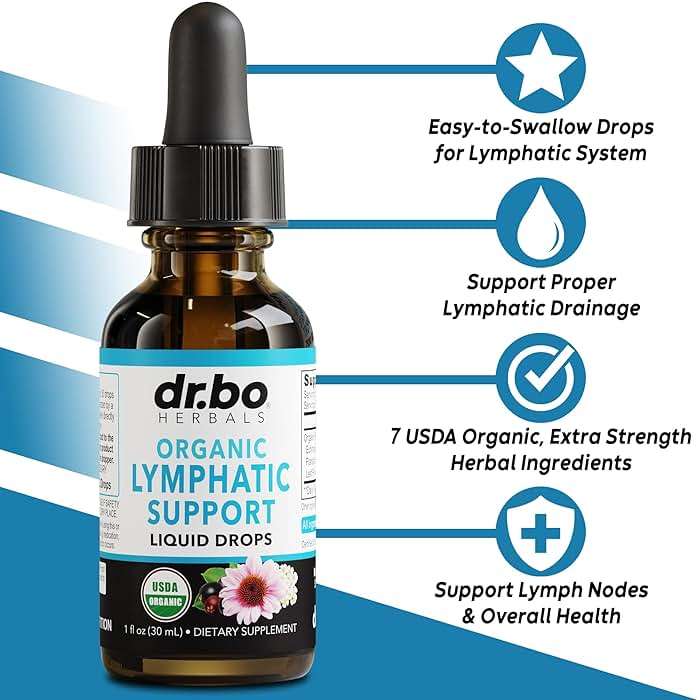 Water Pills Diuretics & Lymphatic Drainage Supplements - Natural Away Pills Water Retention & Organic Lymphatic Support Liquid Drops Cleanse - Fluid & Lymph System Support Supplement Detox - Image 4