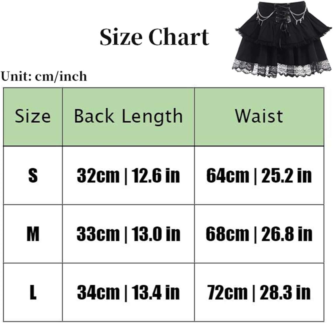 Twfsgirl Gothic Skirts for Women Punk Rave Y2k Emo Fairy Grunge Goth Steampunk - Image 5