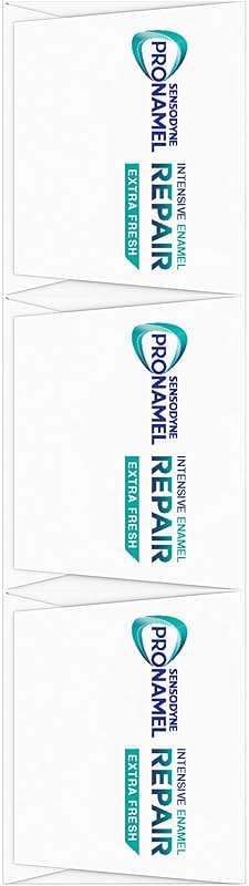 Sensodyne Pronamel Intensive Enamel Repair Toothpaste for Sensitive Teeth, to Reharden and Strengthen Enamel, Extra Fresh - 3.4 Ounces (Pack of 4) - Image 12