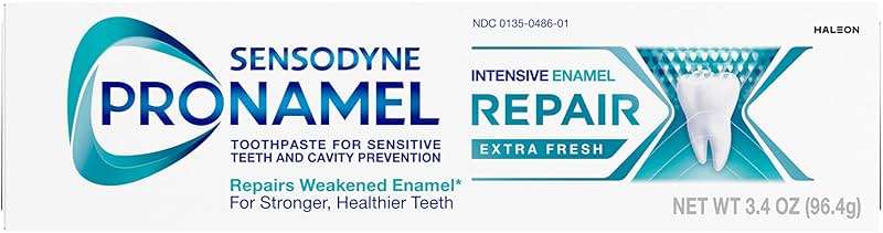 Sensodyne Pronamel Intensive Enamel Repair Toothpaste for Sensitive Teeth, to Reharden and Strengthen Enamel, Extra Fresh - 3.4 Ounces (Pack of 4) - Image 13