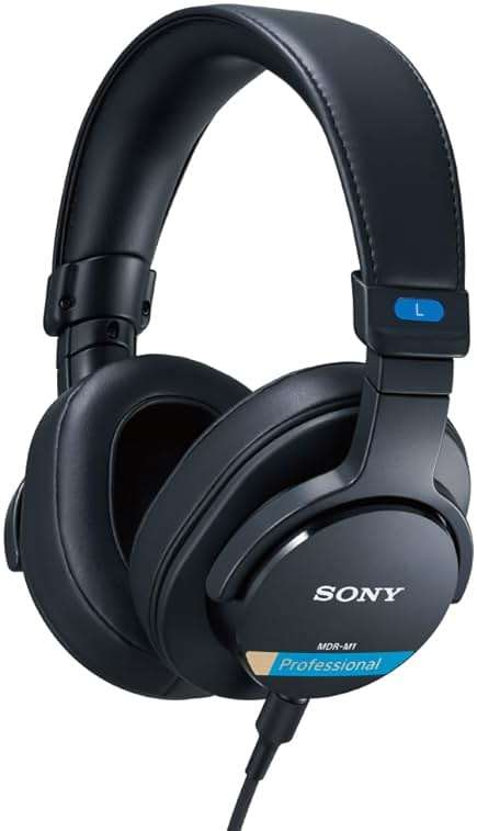 Sony MDR-M1 Professional Reference Closed Monitor Headphones - Image 1