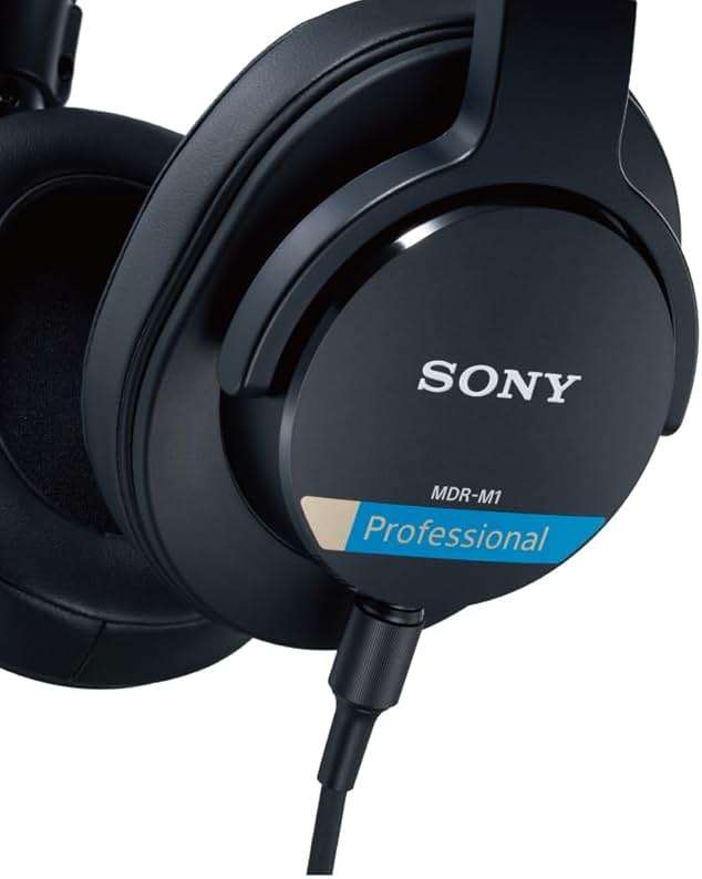 Sony MDR-M1 Professional Reference Closed Monitor Headphones - Image 10